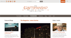 Desktop Screenshot of craftsmanship.net