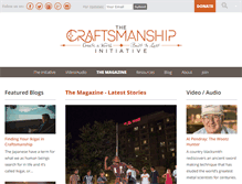 Tablet Screenshot of craftsmanship.net